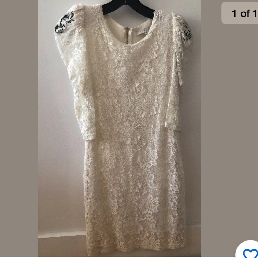 Sandro Lace Dress Sz 1 - Picture 3 of 16